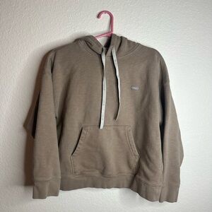 Figs brown drawstring hoodie women’s